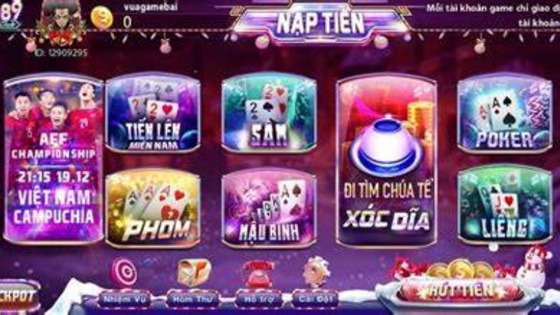 Tổng hợp các game bài hấp dẫn tại 789club